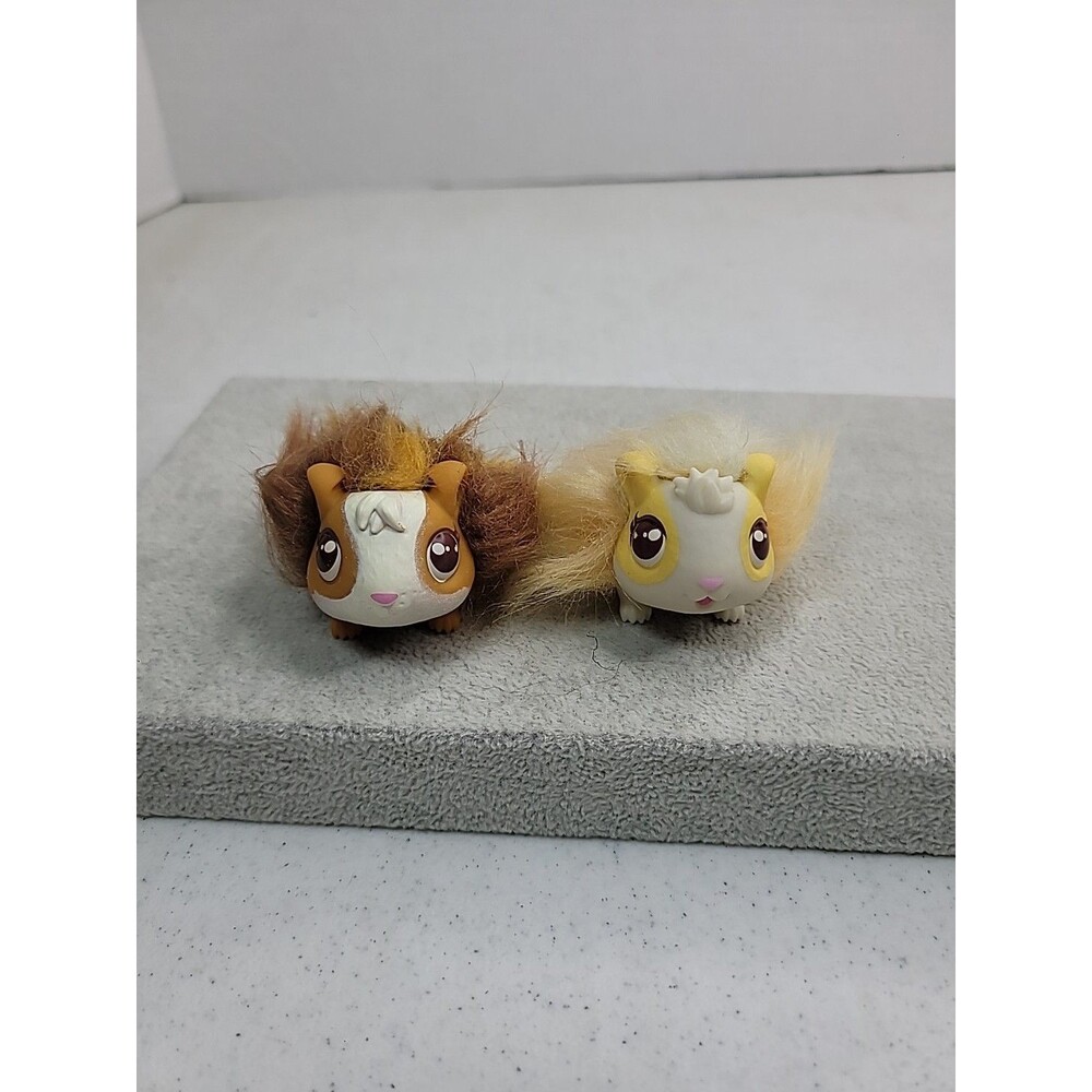 LOT OF 2 Little Live Pets Babies Replacments Hamsters or Guinea Pigs Blonde Brow